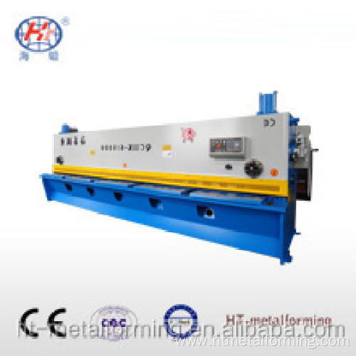 QC11Y-25X6000 NC Hydraulic Guillotine Cutting Machine steel metal cutting